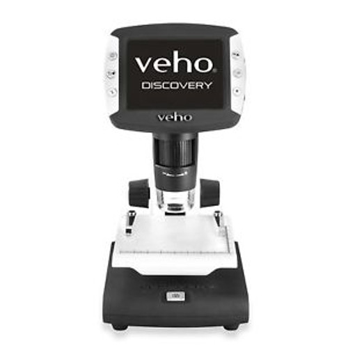 Veho Vms-005-Lcd Discovery Microscopes Standalone Usb Microscope With X1200 Lcd
