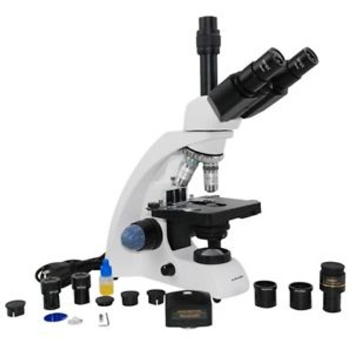 40-1600X 5Mp Digital Camera Trinocular Biological Compound Microscope