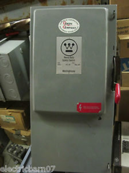 Westinghouse Hu324 200 Amp 240 Volt Non-Fused Disconnect