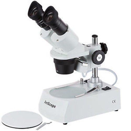 Amscope Se305R-P20 20X-60X Student Forward Binocular Stereo Microscope