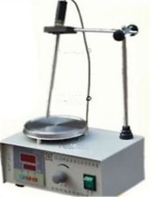 85-2A Magnetic Stirrer Heating Plate Hotplate Mixer Dual Display Speed&Temp A D