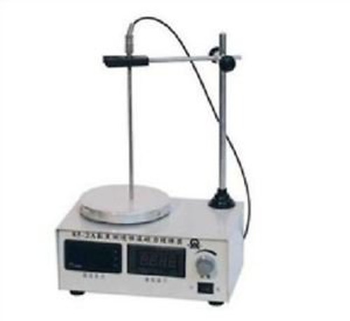 Magnetic Stirrer With Heating Plate Hotplate Mixer Dual Digital Display 85-2A T