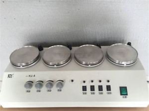 4 Heads Multi Unit Regular Magnetic Stirrer Hot Plate Mixer 110/220V A T