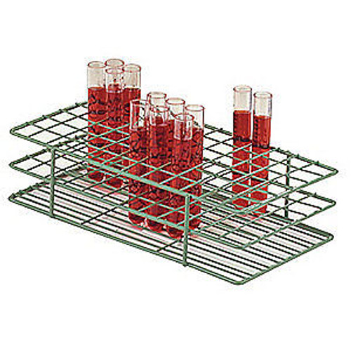 SP  Epoxy Coated Steel Wire RACK TEST TUBE EPOXY COATED 18-20M 187620000 Green