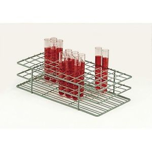 Poxygrid F18762-0000 40 Place Epoxy-Coated Steel Rack for 18-20 mm Test Tubes...