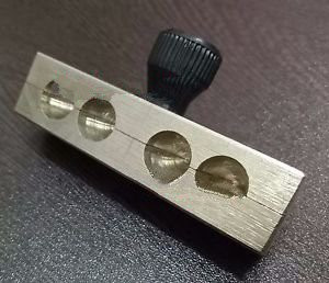 4 CAVITY SUPPOSITORY MOULD PHARMACEUTICAL LAB EQUIPMENT KFW 11