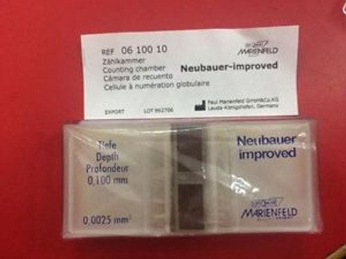 Lowest Improved Neubauer Marienfield Germany Cell Counting Chamber