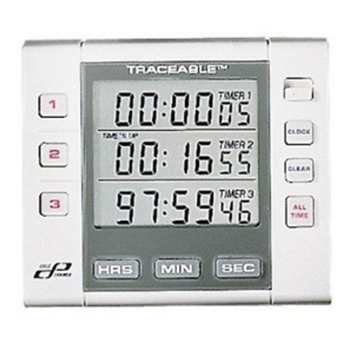 Cole-Parmer Triple-Display Clock/Timer Nist-Traceable Calibration Report