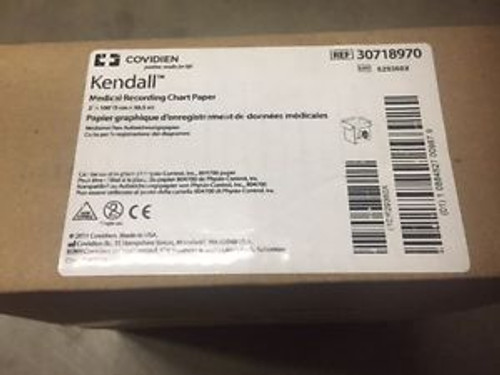 (1 Case Of 50) Covidien/Kendall Medical Recording Chart Paper 30718970 (New)