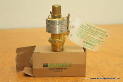 New Kunkle Valve Co Safety Valve Model 1D