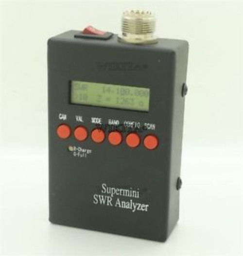 SARK-100 Mini60 HF ANT SWR Antenna Analyzer Meter 1-60Mhz For Ham Radio