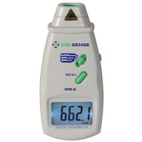 Digi-Sense Digital Contact/Photo Tachometer With Nist Traceable Calibration