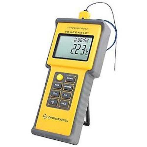 Digi-Sense Traceableâ« Water-Resistant Thermocouple Thermometer With Calibration