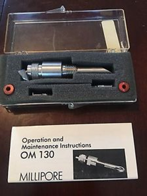 Millipore Om130 Valve &Sanitary Sampling Threads Nptmyy20 040 10 & 00~ 1/4 & 1/8
