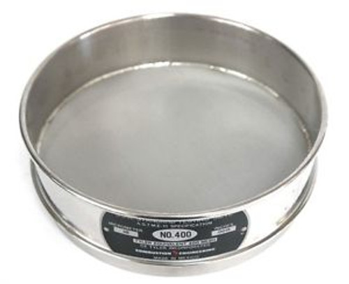 New Combustion Engineering No. 400 U.S.A. Standard Testing Sieve 38Um 0.0015