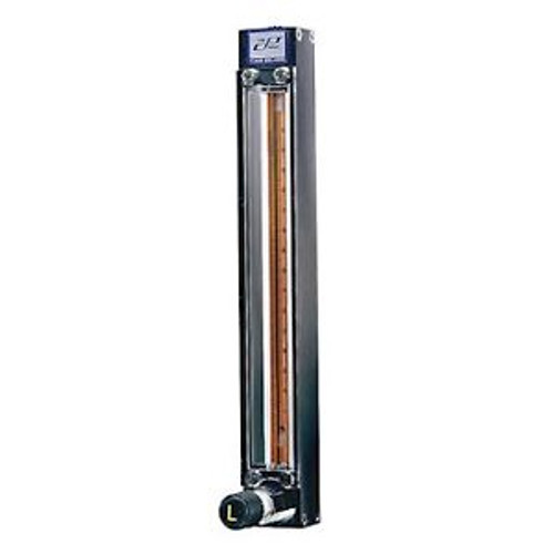 Cole-Parmer 150-Mm Correlated Flowmeter W/ Valve Aluminum 1682 Ml/Min Air