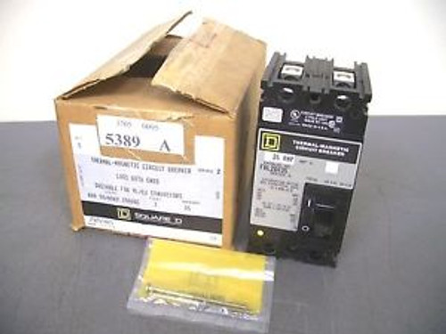 Square D Circuit Breaker Cat#Fhl26035 35A/600V/2Pole Nib