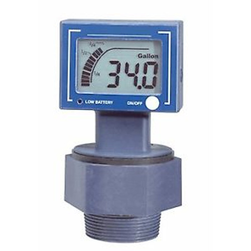 Digital Ultrasonic Drum Level Gauge Battery And 24 Vdc Powered 4-20 Ma Out