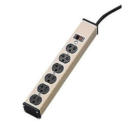 Wiremold/Legrand Ulb620-6 Heavy-Duty 20 Amp 6-Outlet Power Strip With 6 Ft Cord