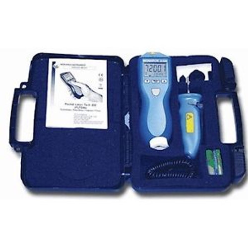 Monarch Instrument Plt200Kit Laser/Contact Pocket Tachometer Kit With Rca Kit