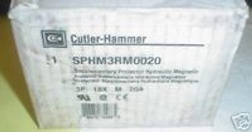 Cutler Hammer Circuit Breaker Sphm3Rm0020 3Pole 20A Breaker - Nib