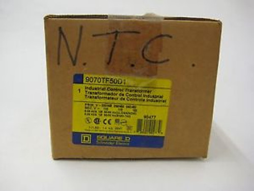 Square D / Schneider Electric Industrial Control Transformer 9070Tf50D1