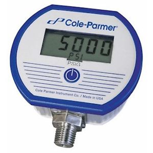 Cole-Parmer Battery-Powered Digital Gauge 760.0 To 0 Torr Absolute W/ Min/Max...
