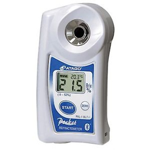 Atago Digital Pocket Refractometer With Bluetooth For Iphone