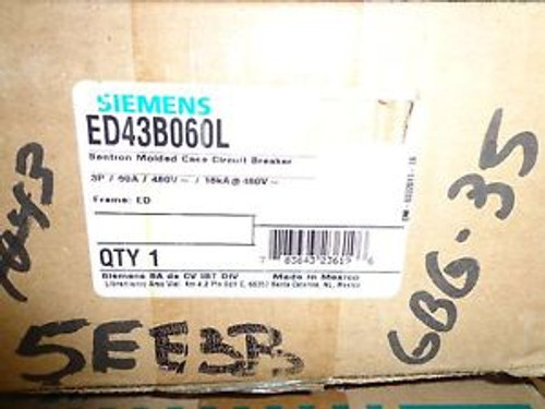 New Siemens Ed43B060L  3P 60A