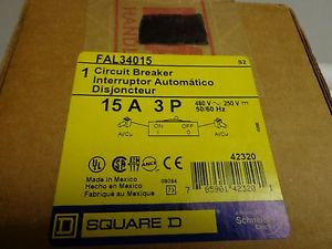 New Square D Fal34015  3P 15A