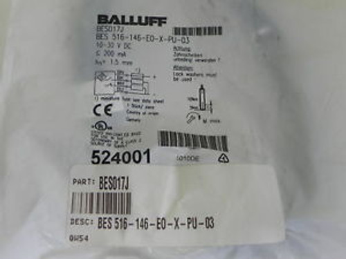 Balluff Bes 516-146-Eo-X-Pu-03 Switch Bes516146Eoxpu03