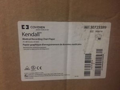 (1 Case Covidien 30725389 Kendall Medical Recording Chart Paper (New