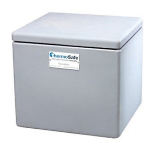 0371900 Dry Ice Storage Chest Tabletop Polyethylene 50 Lb Capacity