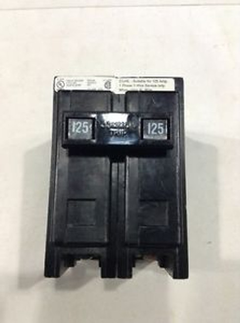 Bab2125 Cutler Hammer Circuit Breaker 2 Pole 125 Amp 120/240V (New)