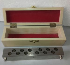 3 Gram Suppository Mold 12 Hole Heavy Duty With Key