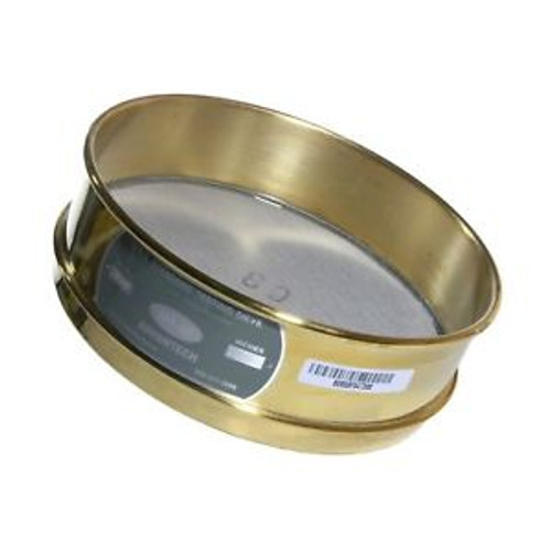 Advantech Brass Test Sieves 8 Diameter #80 Mesh Full Height