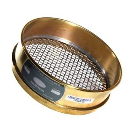Brand New Advantech Brass Test Sieves 8 Diameter 0.25 Mesh Full Height
