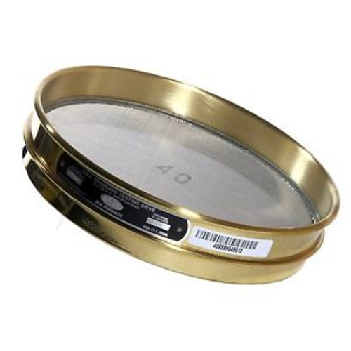 Advantech Brass Test Sieves with Stainless Steel Wire Cloth Mesh 8 Diameter