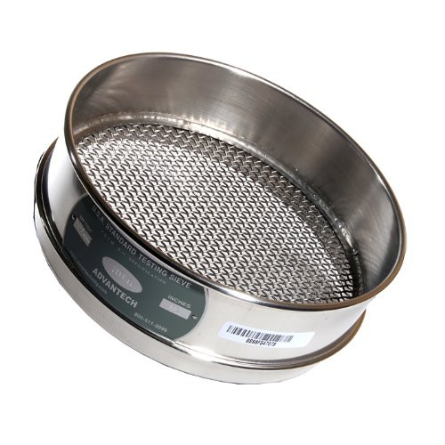 Stainless Steel Test Sieves 8 Diameter #6 Mesh Full Height