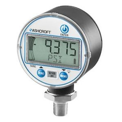 Ashcroft Digital Pressure Gauge W/ Backlight 0-30 Psi