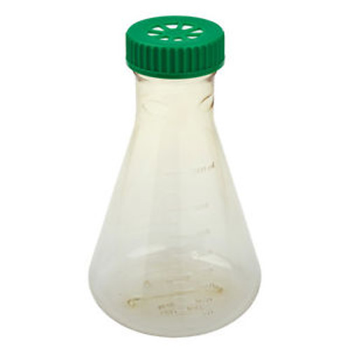 Celltreat 2L Erlenmeyer Flask Vent Cap Plain Bottom 6/Case Sterile #229850