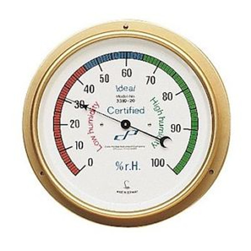 Cole-Parmer Brass Case Humidity Indicator 0 To 100% Rh/