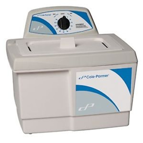 Cole-Parmer Ultrasonic Cleaner With Mechanical Timer 1/2 Gallon 115 Vac