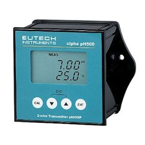 Eutech Instruments Ecphctp0500 Ph 500 2-Wire Ph/Orp Transmitter With Display