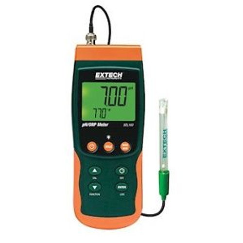Extech 100 Sdl Ph/Orp Handheld Meter With Datalogging