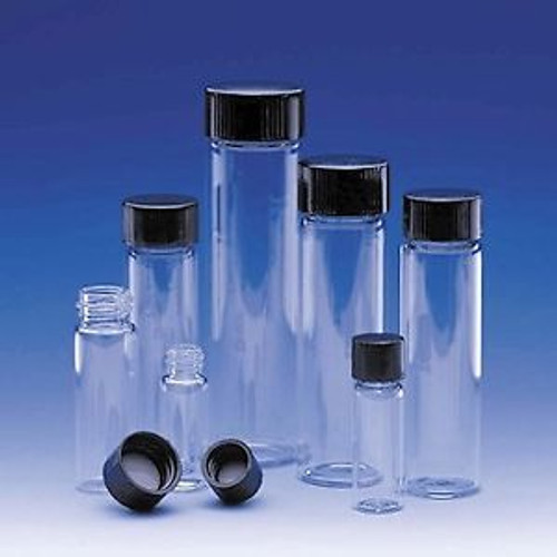 Wheaton 224742 E-C Vial Ptfe/Rbr Cap Clear 4 Ml (200 Cs)