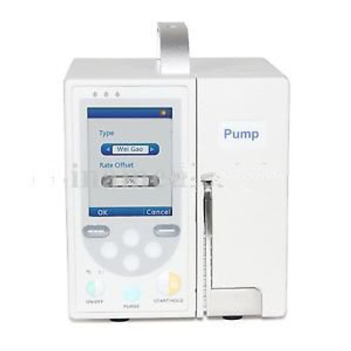 Lcd Volumetric Infusion Pump Iv & Fluid Syringe Pump Alarm &Calibration Function