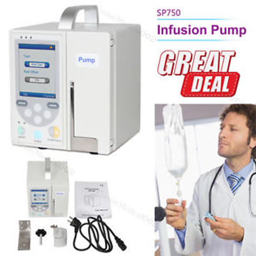 Infusion Pump Iv & Fluid Equipment Portable Syringe Pump Audio Alarm Lcd Usb