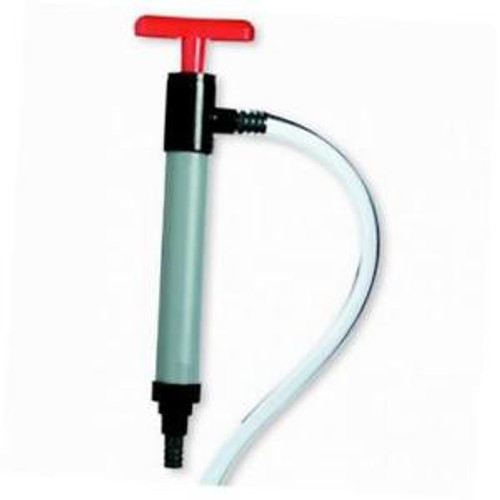 hand-operated water and chemical siphon/drum pump 32 strokes/gallon
