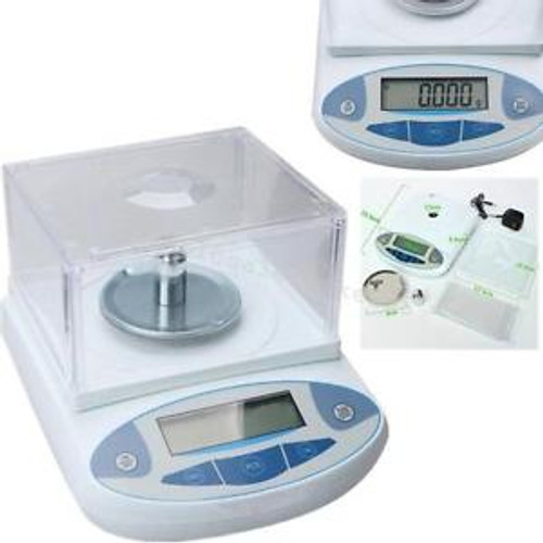 A+ Best Accurate 200 X 0.001G 1Mg Lab Analytical Balance Digital Precision Scale